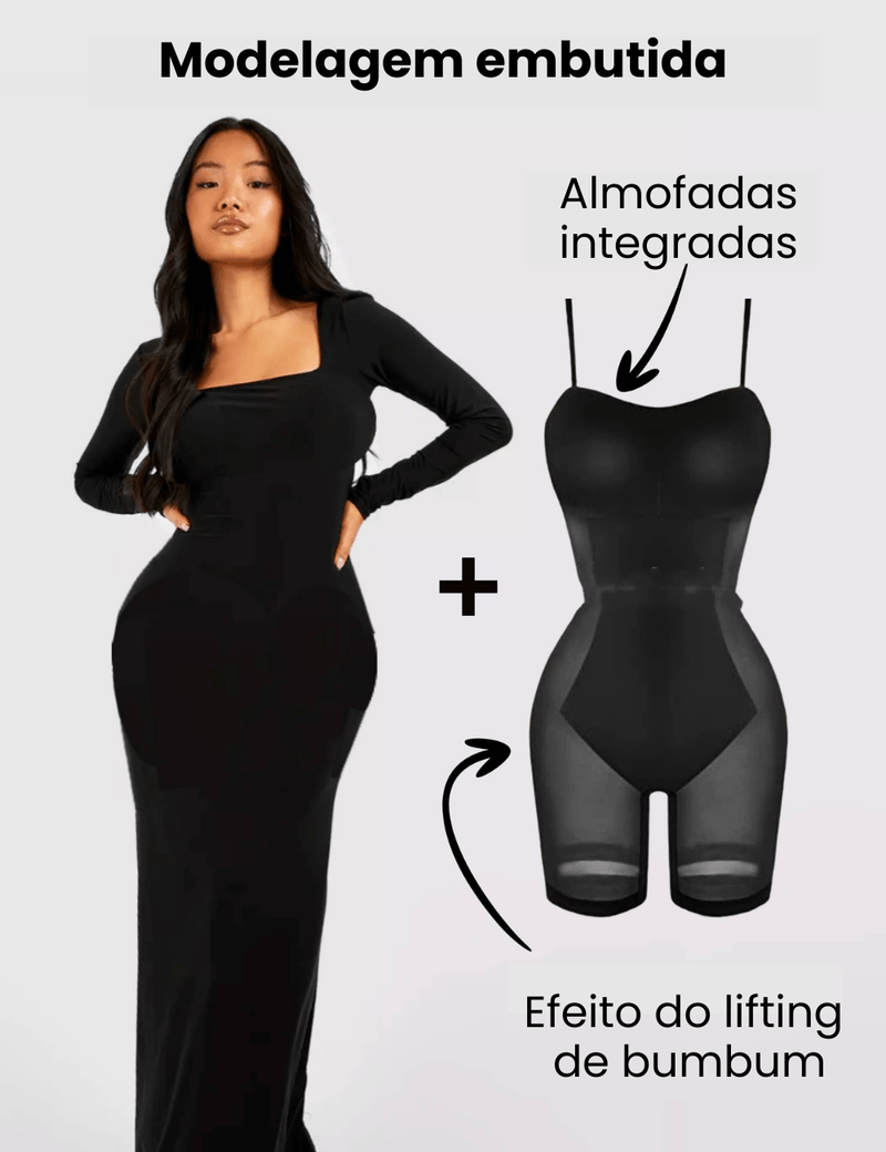 O vestido que realça seu formato [ÚLTIMO DIA DE VENDA 🔥]