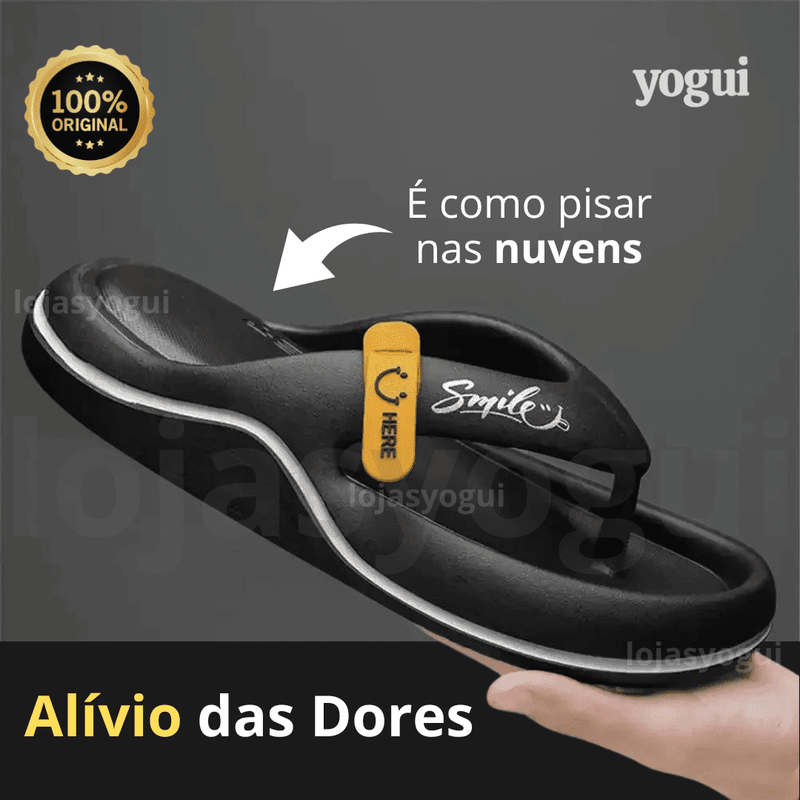 Chinelo Ortopédico Top Comfort Smile® + Brinde Exclusivo