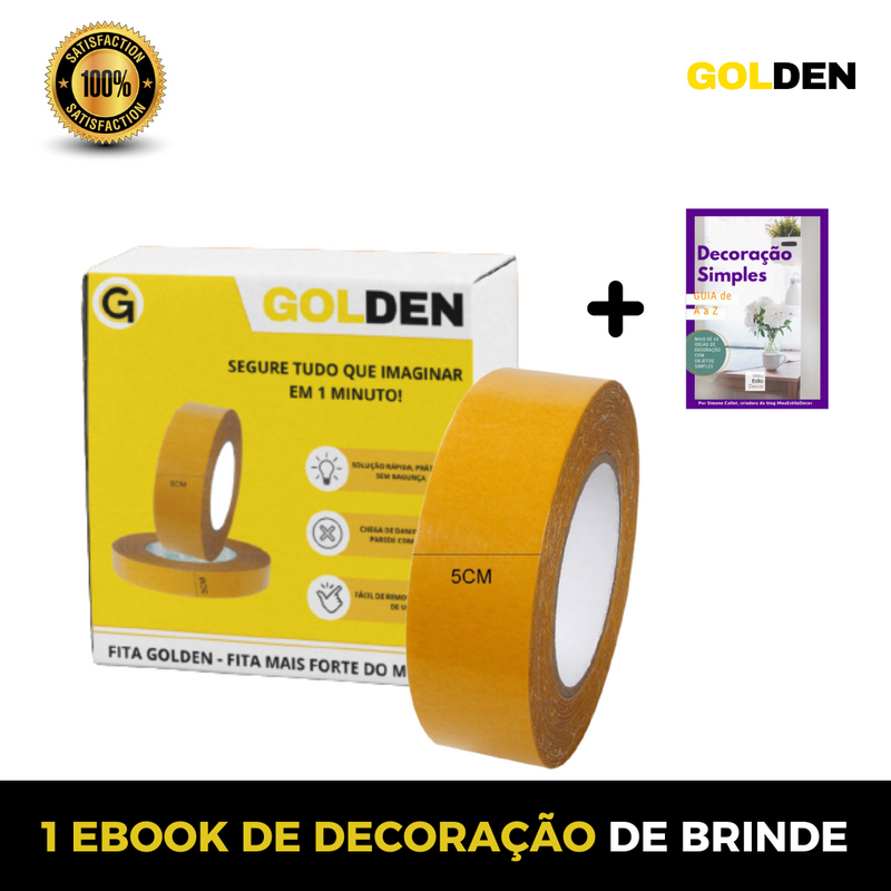 Fita Golden® - Fita Mais Forte do Mundo