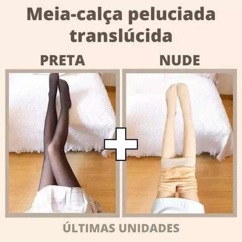 Meia-calça Peluciada - COMPRE 1, LEVE 2