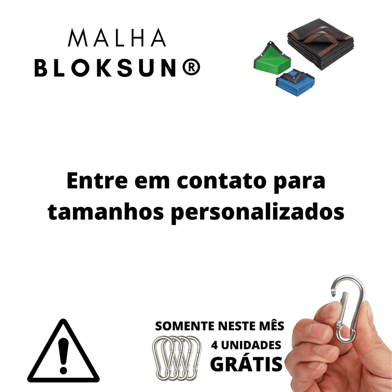 Sombreador Malha BlokSun® - proteja qualquer coisa do sol