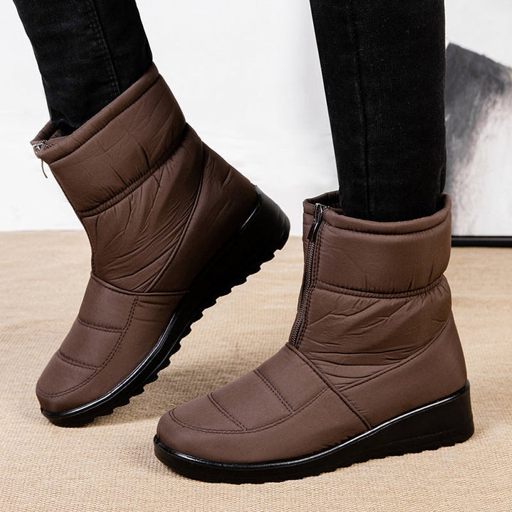 Bota de Inverno Flex Peluciada Impermeável