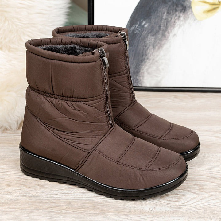 Bota de Inverno Flex Peluciada Impermeável