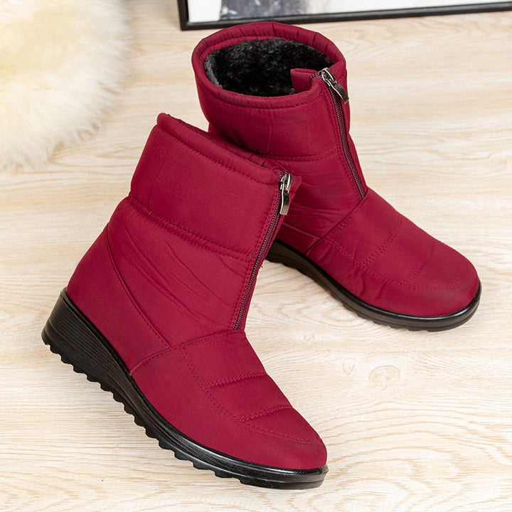 Bota de Inverno Flex Peluciada Impermeável