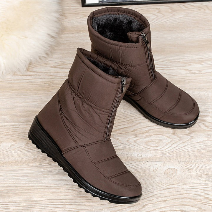 Bota de Inverno Flex Peluciada Impermeável