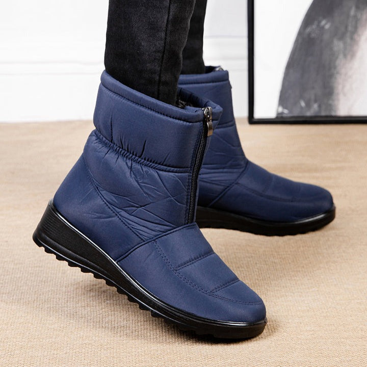 Bota de Inverno Flex Peluciada Impermeável