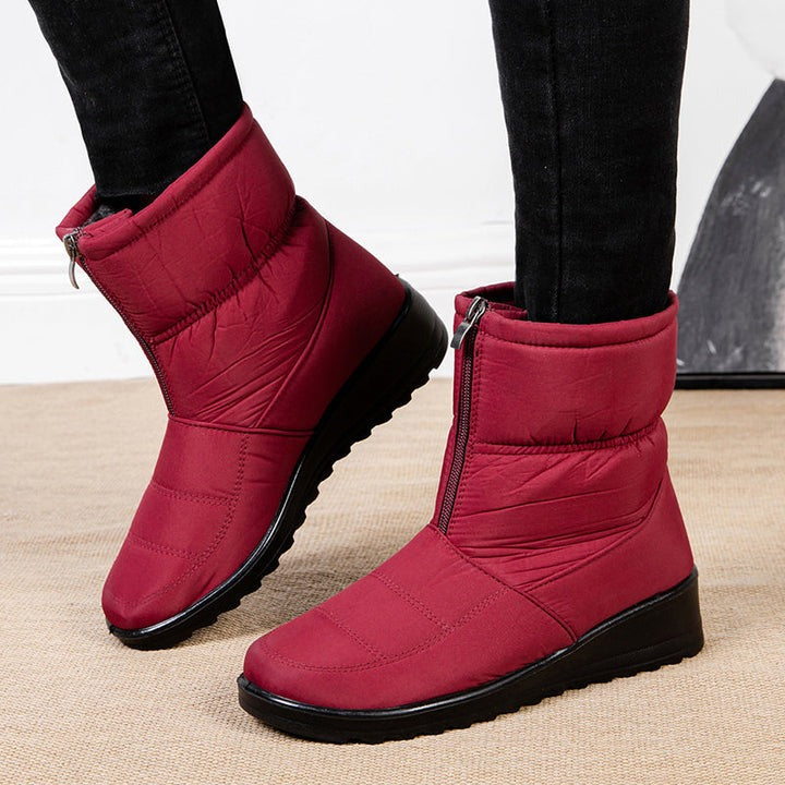 Bota de Inverno Flex Peluciada Impermeável